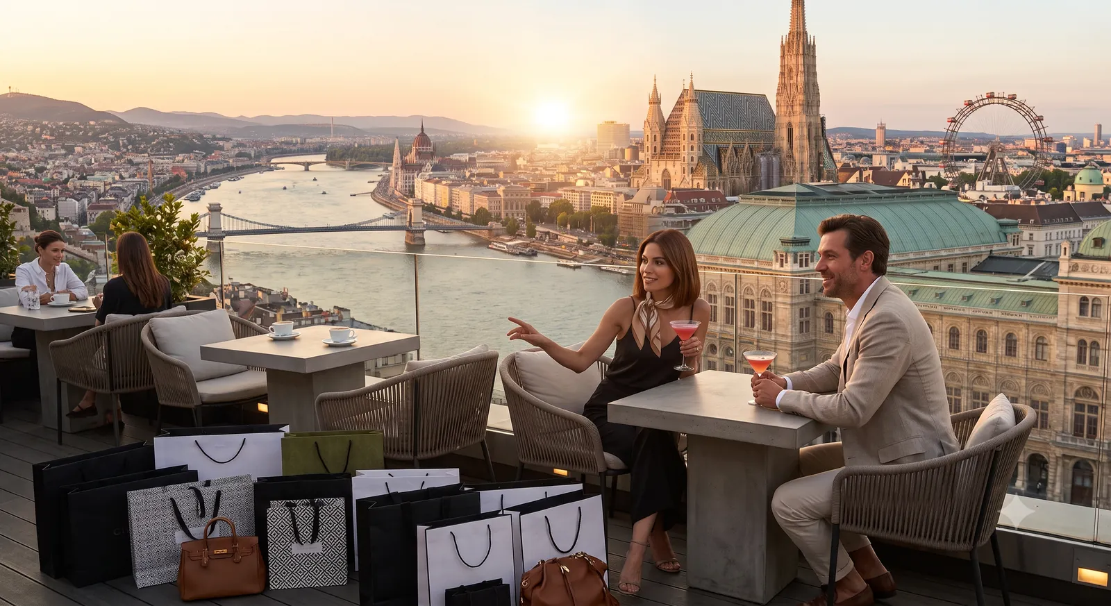 Urban Shopping & Lifestyle Escape — Wien és/vagy Budapest